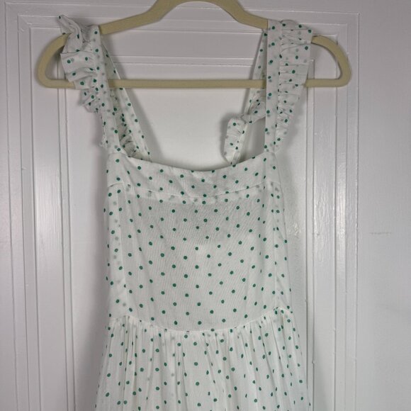 OLIPHANTDESIGN Ruffle Cross Back Midi - Picture 4 of 12